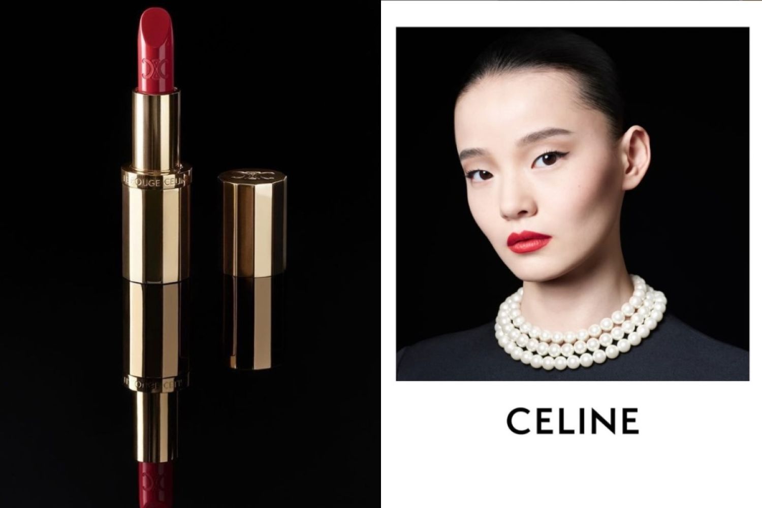 likewomangr celine red lipstick 344734ad