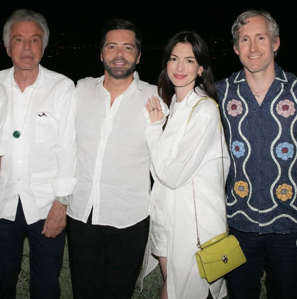 Giancarlo Giammetti Chrysanthos Panas Anne Hathaway Adam Shulman e1722272239541 354ae418