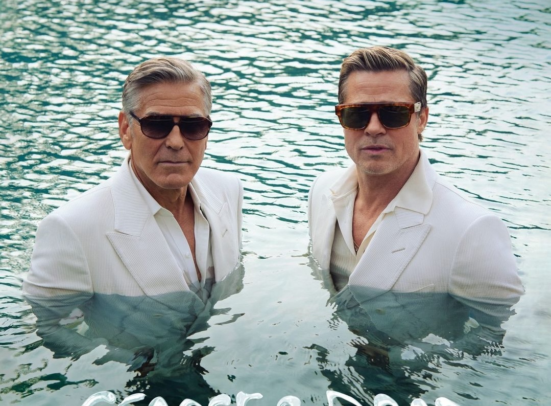 george clooney brad pitt