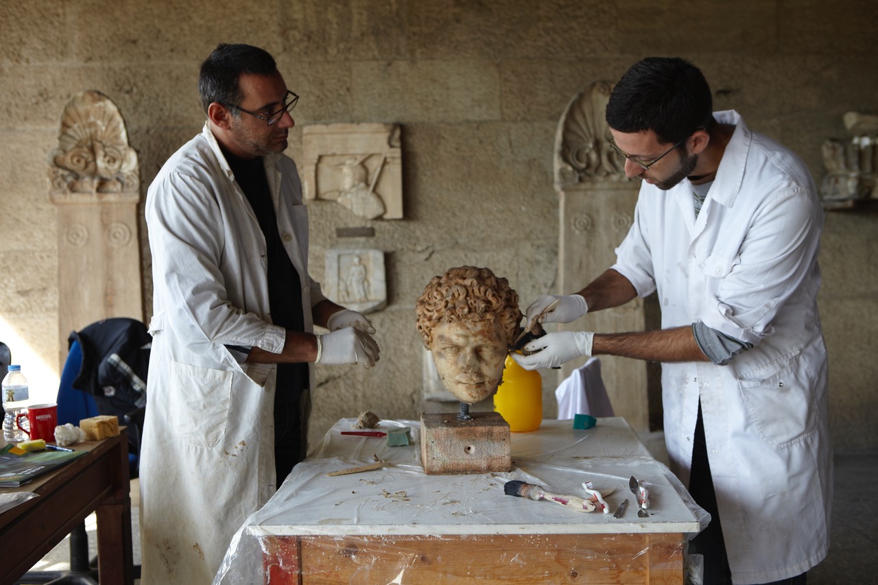 Stoa Attalou Restoration 1 EEA Grants 30years