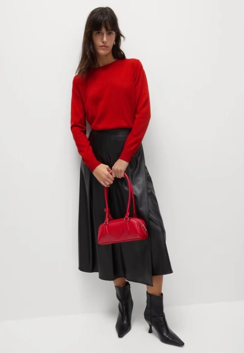 likewomangr marks spencer red jumper