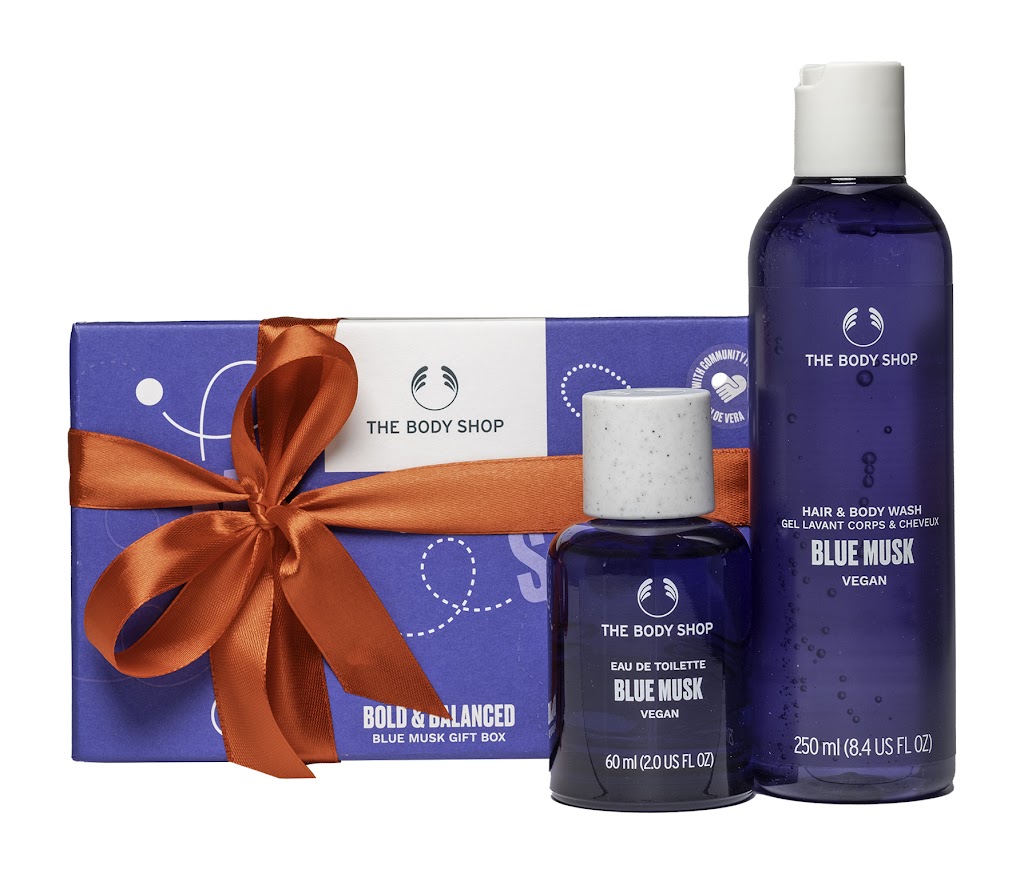 BOLD BALANCED BLUE MUSK GIFT BOX OPEN